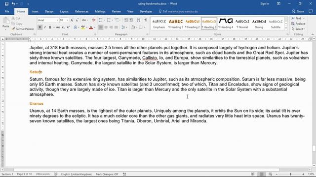Insert and Use Bookmarks in Microsoft Word смотреть онлайн