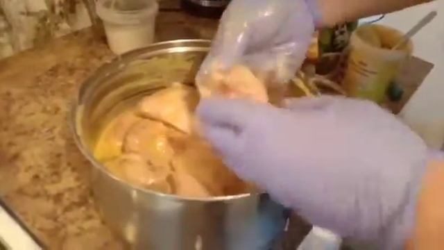 Курица в горчично медовом маринаде смотреть онлайн