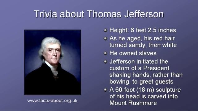 President Thomas Jefferson Biography смотреть онлайн