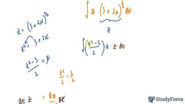 ? How to integrate by algebraic substitution (Question 2) смотреть онлайн