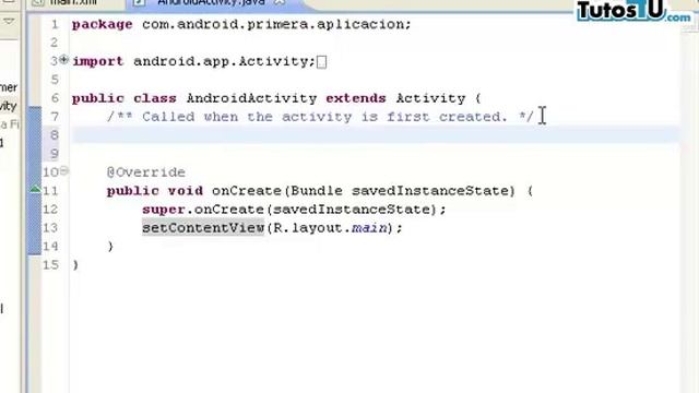 Declarar TextView y Button en Java. Tutorial 3 en Español. Desarrollo de Aplicaciones Android. смотреть онлайн