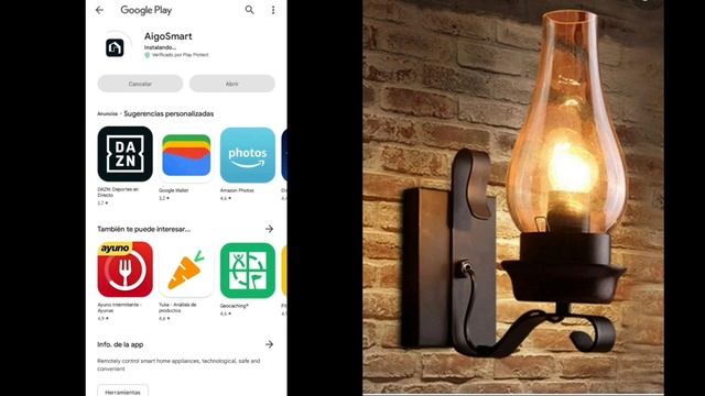 Aigostar Bombilla LED retro Wifi E27 Inteligente Análisis y Configuracion смотреть онлайн