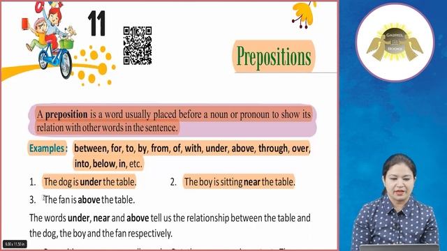 Ch 11 | Gabriel Books | Grammar | Class 3 | Prepositions | For children смотреть онлайн
