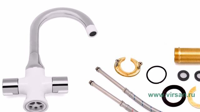 Смеситель на кухню GAPPO G4049 "STELLA" 1/2" смотреть онлайн