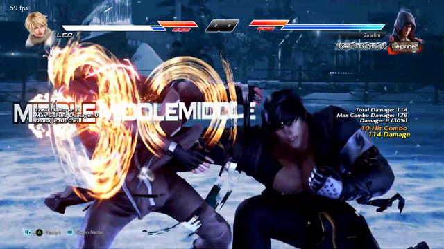 Jin Kazama - Tekken 8 Concept Combo 38 (1,2,f+3, u, 1, b, d+4 ) Natural combo) - Devil Merged смотреть онлайн