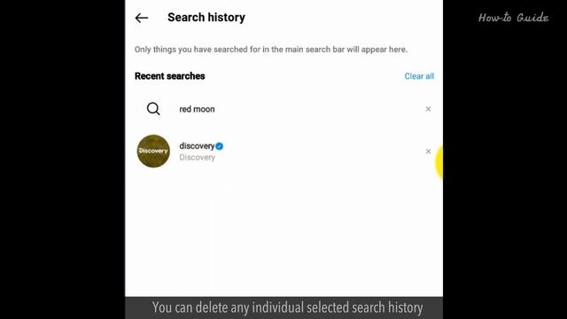 How to Clear Your Instagram Cache Search History смотреть онлайн