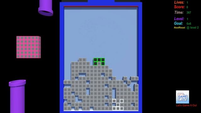 Qu-tros - Tetris on Steroids Kinda - Let's Game It Out смотреть онлайн