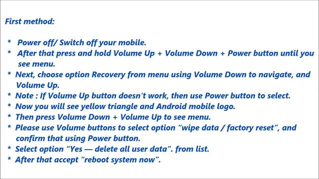 Sony Xperia Z2 Tablet Hard Reset, Format Code solution смотреть онлайн