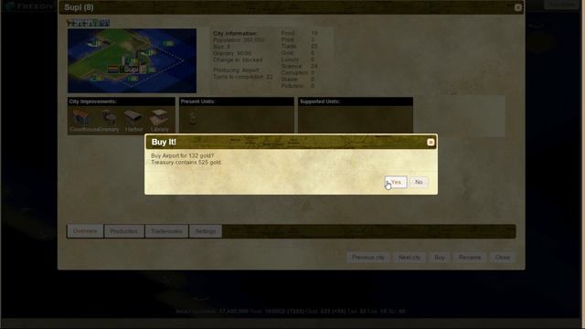 Let's Play FreeCiv | 32 Civ Large World Map - [part 16] смотреть онлайн