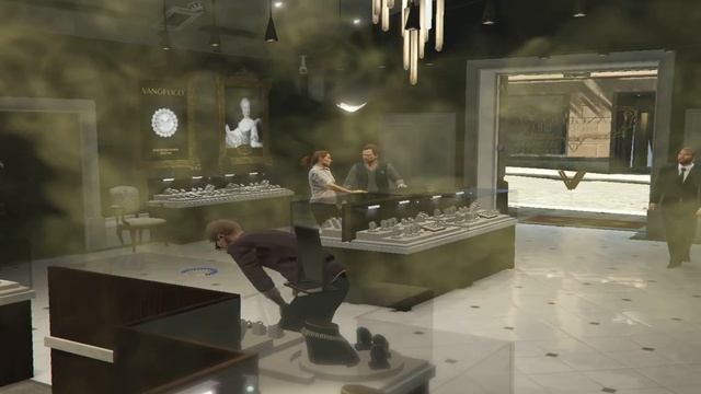 #2 GTA 5 "Усыпляющий газ"-"Грабим ювелирный магазин" смотреть онлайн
