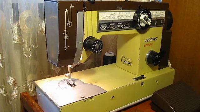 Sewing machine Швейная машина Veritas 8014/4143E test кожа смотреть онлайн
