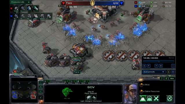 Starcraft 2 - Part 6. From the hilltop I shall tank you! - TvT Silver league смотреть онлайн