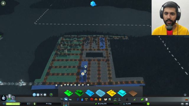 Building NIGHT CITY | City Skylines #10 (Hindi) смотреть онлайн