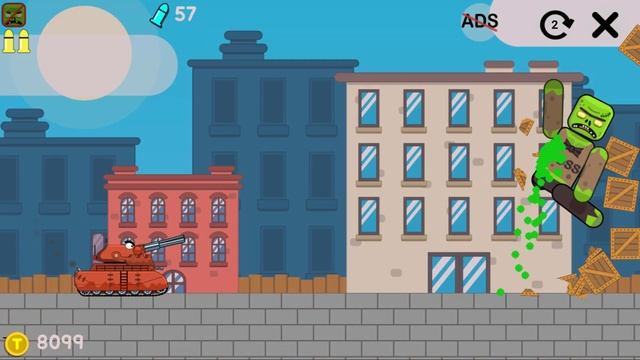 Tank vs Zombies Tank Battle - All Levels Gameplay Ratte Mini Tank VS Boss (iOS Android) смотреть онлайн