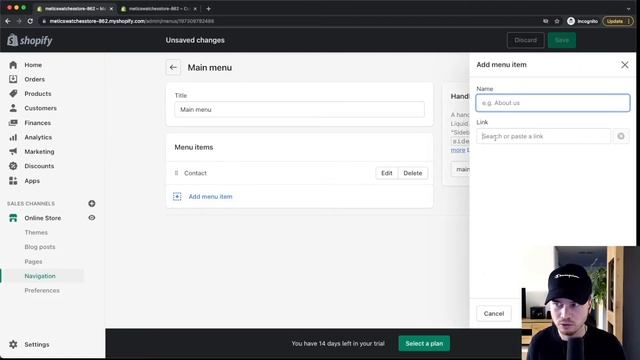 How to Set up Navigation Menu on Shopify (Step-by-Step) смотреть онлайн