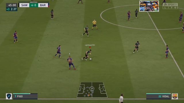 FIFA 20 SOCCER AID vs Barcelona - online Match /FIFA 20/ смотреть онлайн