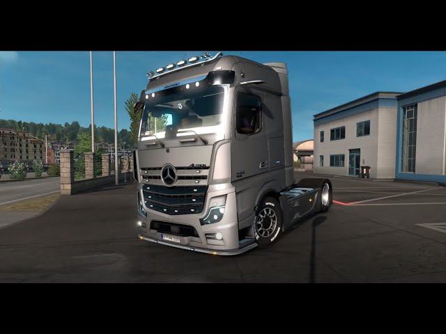 [ETS 2] Mercedes-Benz eActros MP5_Hauling To Aprilia смотреть онлайн