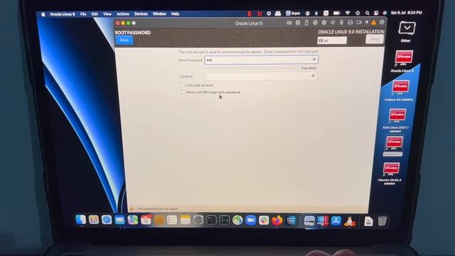 Oracle Linux 9 on Apple Silicon Macbook(M1, M2) смотреть онлайн