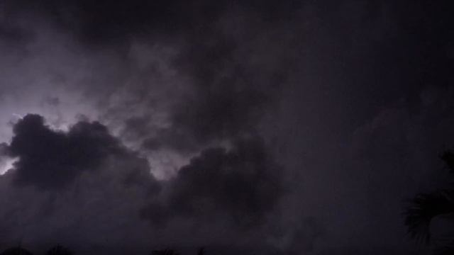 Tropical Thunderstorm & Rain Sounds For Sleeping, Relaxing ~ Rumbling Storm Equatorial Ambience