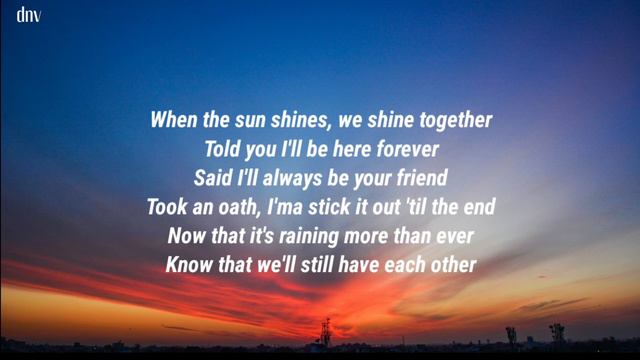Rihanna - Umbrella (lyrics) смотреть онлайн