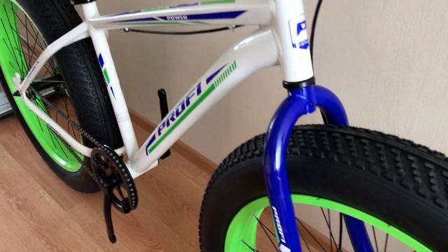 Фэтбайк Fatbike Велосипед 26 дюймов Profi смотреть онлайн