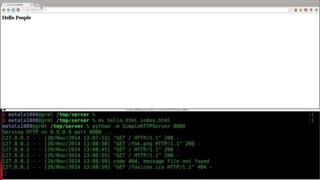 Setup a Webserver with Python Linux Tutorials clip12 смотреть онлайн