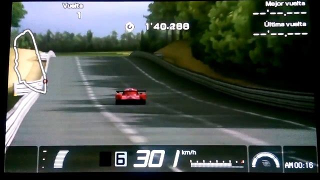Gran Turismo PSP - Toyota GT-One Race Car (TS020) '99 / Circuit de la Sarthe [con chicanas] смотреть онлайн