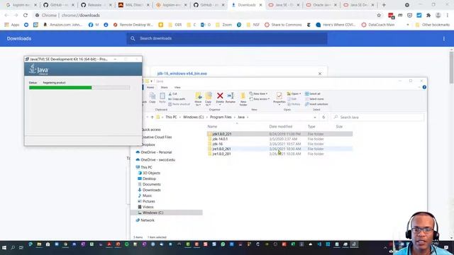 installing java - jre and jdk смотреть онлайн