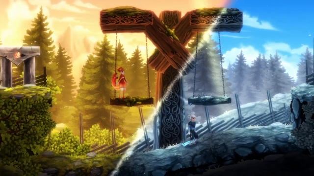 Degrees of Separation Game Review | Co-Op Platformer | Puzzle | Clever Gameplay смотреть онлайн