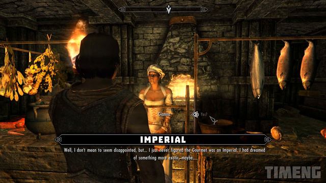 Skyrim ٠ Gianna Reaction to the Gourmet Race смотреть онлайн
