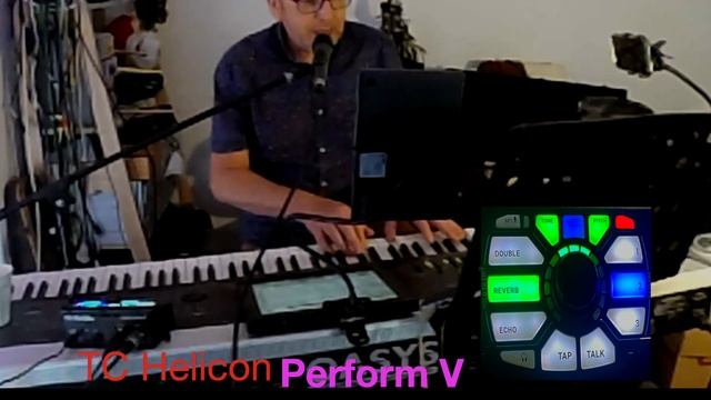TC Helicon Perform V & Korg Oasys Keyboard iReal Pro app Bye Bye Blackbird смотреть онлайн