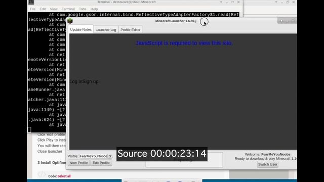 Minecraft 1.14.4 on Raspberry Pi 4! (TUTORIAL) смотреть онлайн