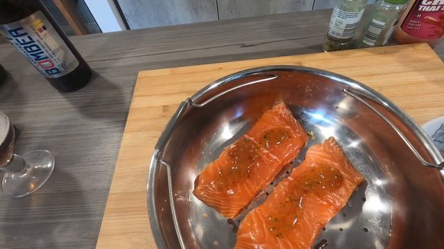 TENDER SWEET CHILLI SALMON IN TO COOK4ME DELICIOUS смотреть онлайн