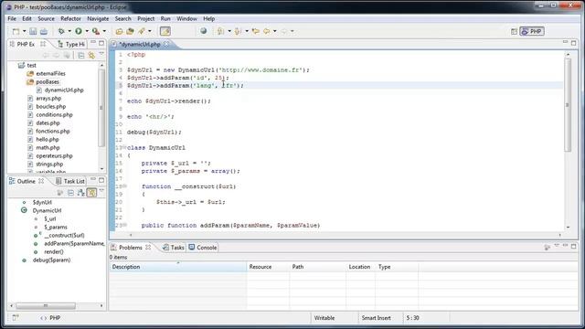 Formation PHP 5.4 : POO - Méthodes avec paramétres (13/52) смотреть онлайн