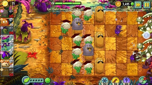 Растения против Зомби 2 (iOS, Android) Season Arena смотреть онлайн