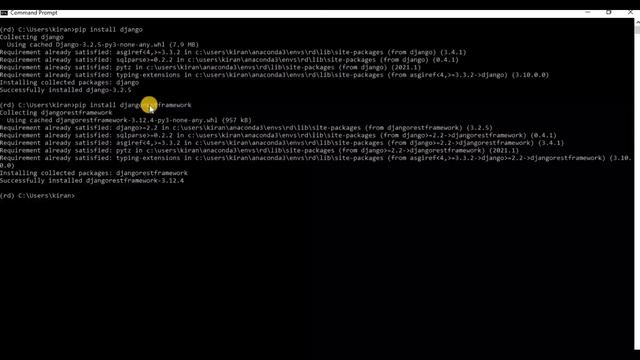 installation Django Rest Api in Telugu смотреть онлайн