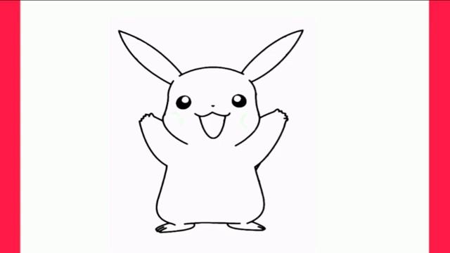 Como desenhar um pikachu passo a passo смотреть онлайн