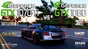 GTX 1070 Ti vs GTX 1080 Test in 7 Games