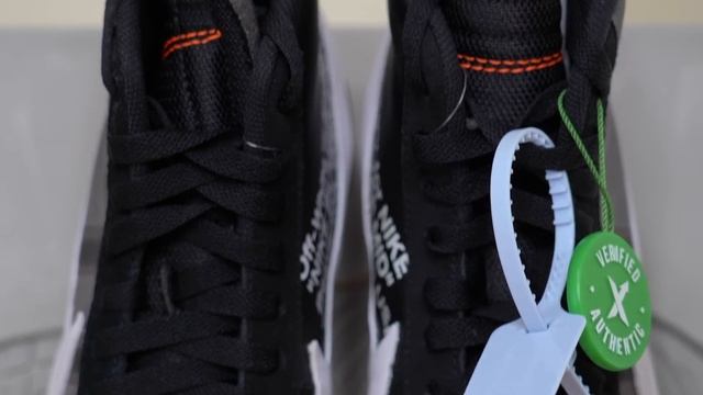 Off White Nike Blazer Mid Grim Reaper Review & On Feet смотреть онлайн