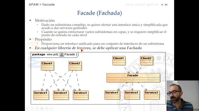 Patrones de diseño. Patrón Inversion of Control, Facade & Abstract Factory смотреть онлайн