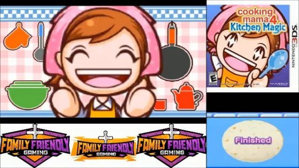 Cooking Mama 4 Kitchen Magic Walnut Bread