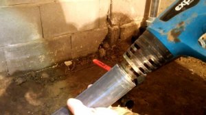 Как выровнять трубу ПНД