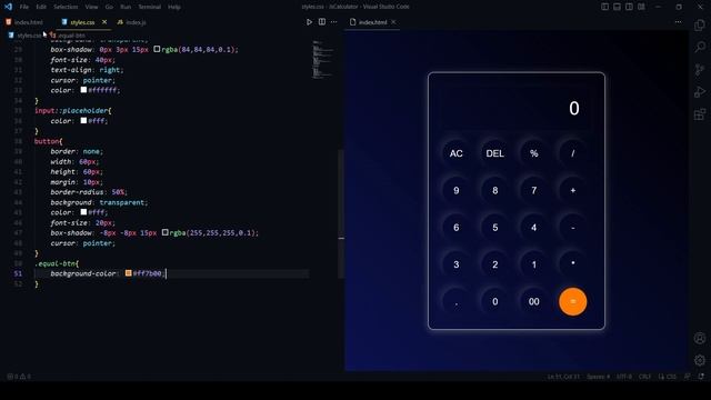Build & Deploy a Calculator in 25 Minutes | HTML, CSS & JAVASCRIPT смотреть онлайн