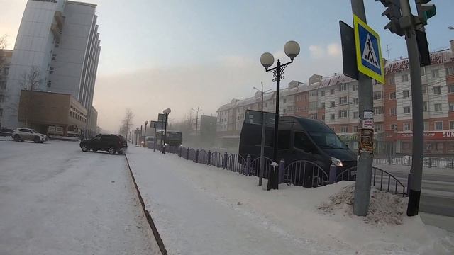 МОРОЗ -40° Нефтеюганск 25 декабря 2020г. Север. ХМАО-Югра. смотреть онлайн