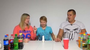 Коля vs Оксана. Угадай Коктейль из ГАЗИРОВОК.  Нерф Брос Шоу