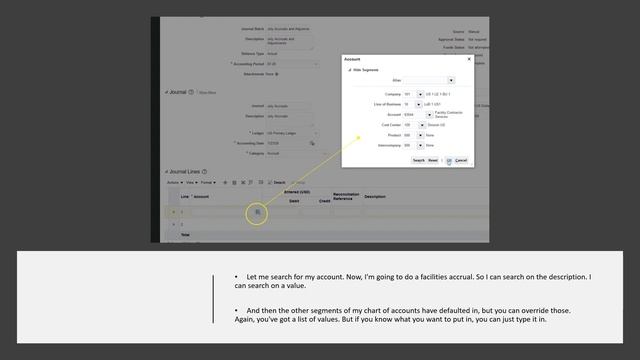 Oracle Entering and Posting Manual Journals смотреть онлайн