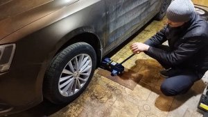 Подкатные гидравлические домкраты 3 и 2 тонны MATRIX 510345 и KRAFT 820001| Обзор сравнительный тес