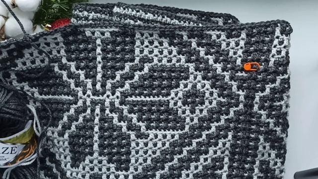 Плед "Цветочная геометрия" СП "Свяжи со мной не только плед" Отчет 3 смотреть онлайн