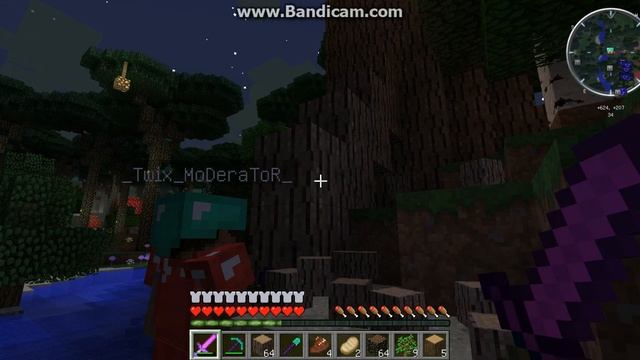 Срубили огромное дерево в Minecraft смотреть онлайн