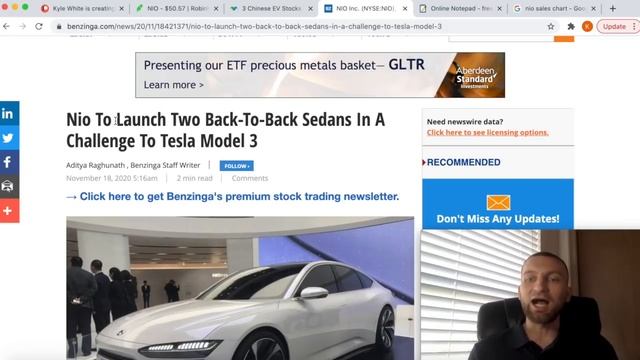 NIO Stock Price Prediction! November Sales Record 5,291 Vehicles! NIO Day! Rocketfuel $100+ 2021!
